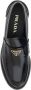 Prada Elegante leren loafers met iconische details Black Dames - Thumbnail 2