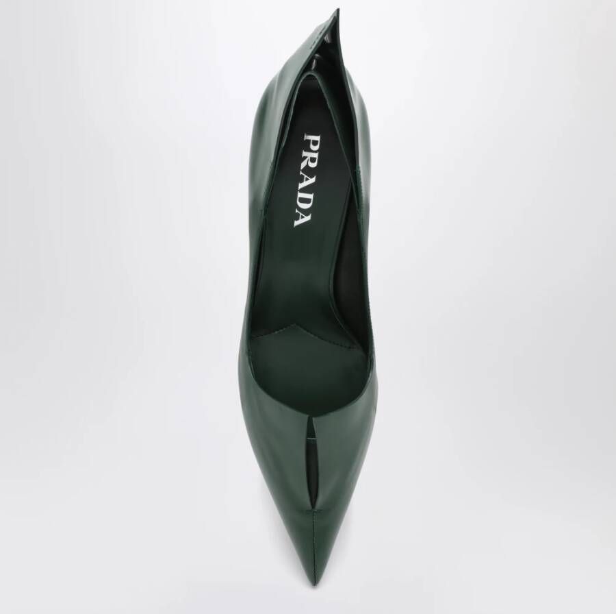 Prada Elegante Mid-Heel Decollete Schoenen