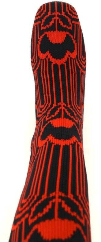 Prada Geborduurde laarzen met zijlogo detail
