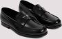 Prada Geborsteld kalfsleren loafers Black Heren - Thumbnail 3