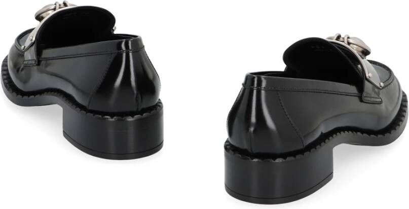 Prada Geborsteld leren loafers