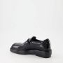 Prada Gestoffeerde Lederen Loafers Black Dames - Thumbnail 3