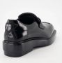 Prada Gestoffeerde Lederen Loafers Black Dames - Thumbnail 4