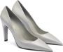 Prada Grijze Leren Pumps met Puntige Neus Gray Dames - Thumbnail 2