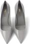 Prada Grijze Leren Pumps met Puntige Neus Gray Dames - Thumbnail 4