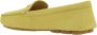 Prada Leren Logo Loafers Vrouwen Italië Yellow Dames - Thumbnail 7