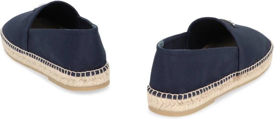 Prada Gevlochten Koord Canvas Espadrilles