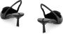 Prada Gevormde Hak Leren Slingback Schoenen - Thumbnail 2