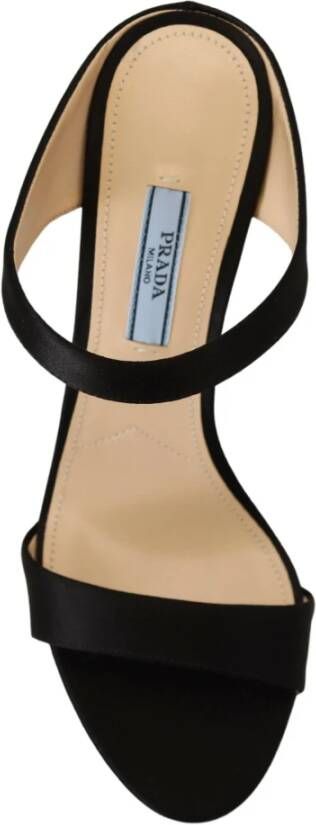 Prada Heeled Mules Black Dames