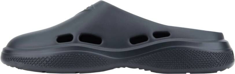 Prada Heren Instap Sandalen Black Heren