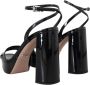 Prada Zwarte Patentleren Enkelband Hakken Black Dames - Thumbnail 6