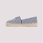 Prada Katoenen Slippers Bianco Bleu Multicolor Dames - Thumbnail 2