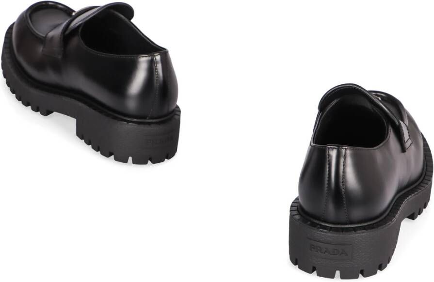 Prada Klassieke Leren Loafers