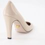 Prada Leren Instap Pumps met Puntige Neus Pink Dames - Thumbnail 10