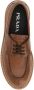 Prada Leren loafers met vetersluiting en rubberen zool - Thumbnail 2