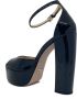 Prada Verhoog je stijl met leren platform sandalen Zwart Dames - Thumbnail 6