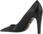 Prada Zwarte Leren Pumps met Puntige Neus Black Dames - Thumbnail 11