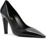 Prada Zwarte Leren Pumps met Puntige Neus Black Dames - Thumbnail 4