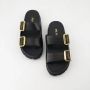 Prada Leren Slippers Black Dames - Thumbnail 6