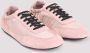 Prada Leren Sneakers Nude & Neutrals - Thumbnail 2