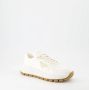 Prada Witte Leren Sneakers met Merkhiel White Dames - Thumbnail 8