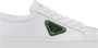 Prada Leren Vetersneakers voor Dames - Thumbnail 2
