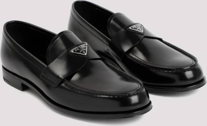 Prada Loafers Black Heren