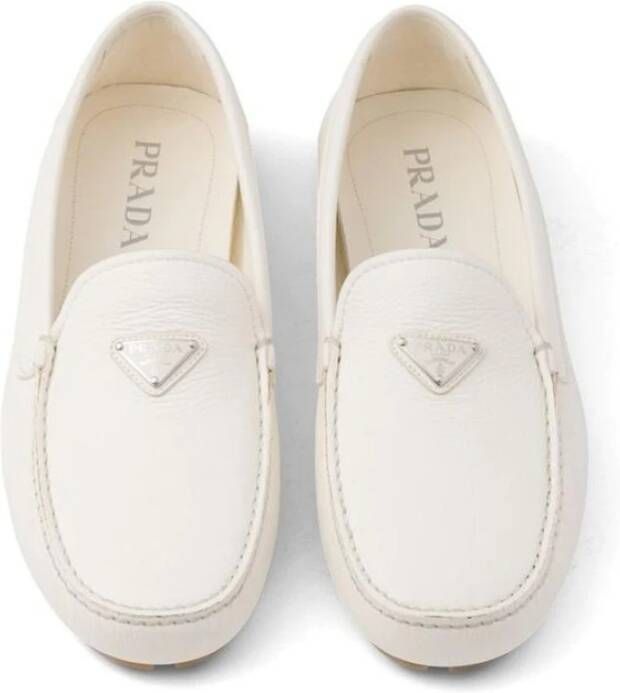 Prada Loafers met driehoekdetail