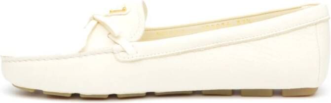 Prada Loafers White Dames