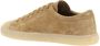 Prada Logo Plaque Suède Sneakers Platte Zool Brown Heren - Thumbnail 3