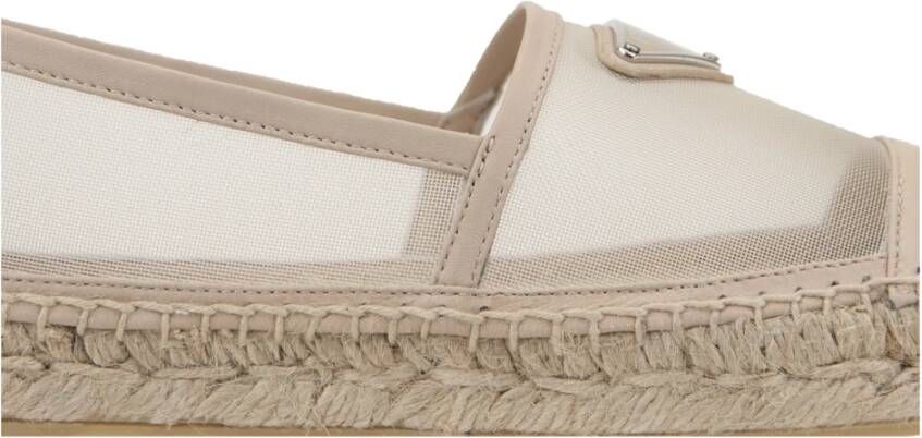 Prada Mesh Slip-On Espadrilles