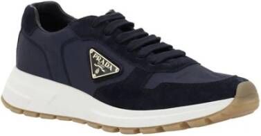 Prada Moderne lage sneakers stijl Blue Heren
