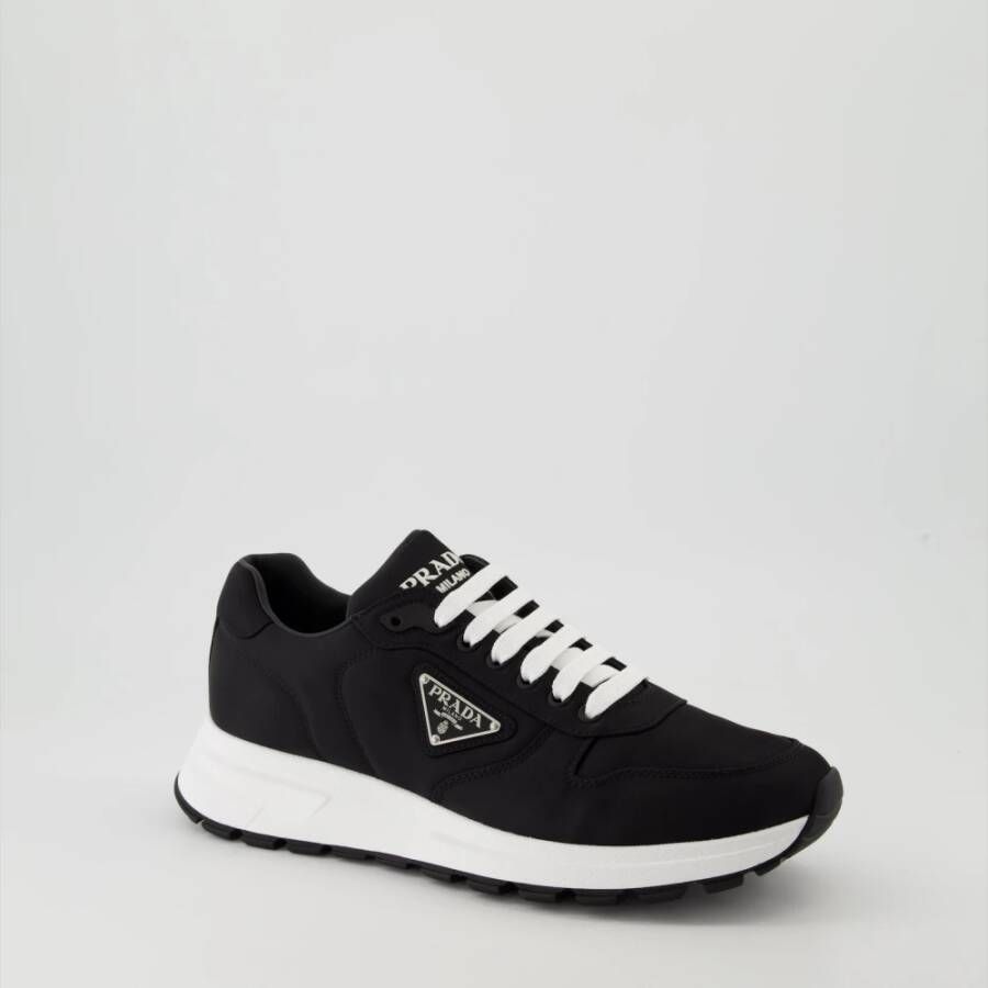 Prada Baskets Prax 01 Black Heren