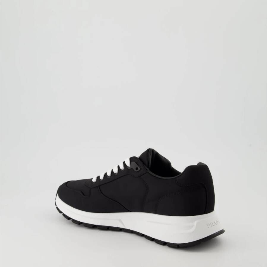 Prada Baskets Prax 01 Black Heren