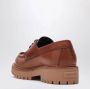 Prada Platte schoenen Brandy Lage Veters - Thumbnail 2