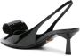 Prada Pumps & high heels Decollete Pumps Crystal in zwart - Thumbnail 9