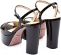 Prada Verhoog je stijl met leren platform sandalen Zwart Dames - Thumbnail 3