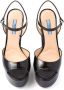 Prada Verhoog je stijl met leren platform sandalen Zwart Dames - Thumbnail 4