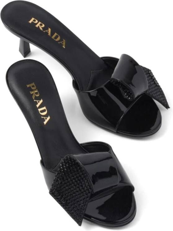 Prada Sandals Black Dames