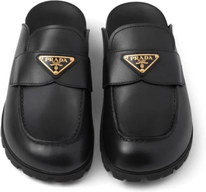 Prada Sandals Black Dames