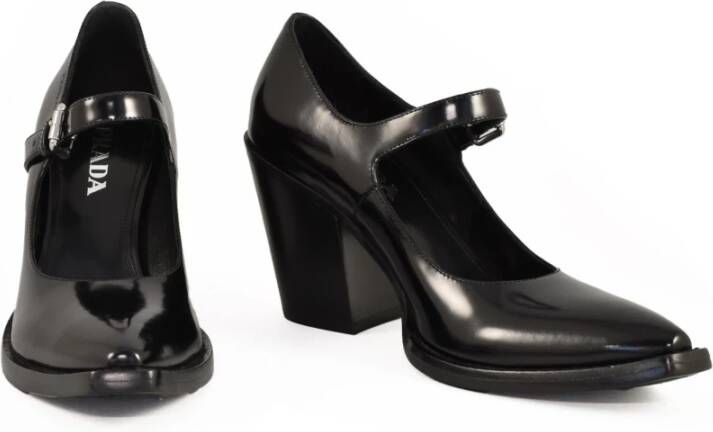 Prada Schoenen Black Dames