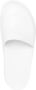 Prada Stijlvolle Logo Rubberen Flats White Dames - Thumbnail 4