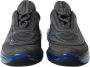 Prada Zwarte Rubberen Instap Sneakers Black Heren - Thumbnail 3