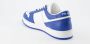 Prada Geperforeerde Leren Sneakers Blue Heren - Thumbnail 3