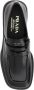Prada Sole Black Flat Shoes With Glossy Finish And Moder in zwart - Thumbnail 5