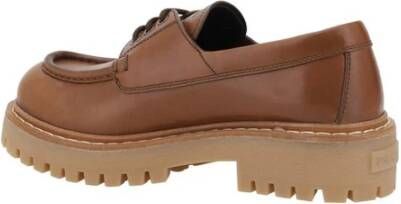 Prada Stijlvolle leren veterschoenen Brown Dames