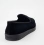 Prada Suede Slip-On Loafers Black Heren - Thumbnail 10