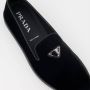 Prada Suede Slip-On Loafers Black Heren - Thumbnail 11