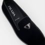 Prada Suede Slip-On Loafers Black Heren - Thumbnail 5