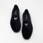 Prada Suede Slip-On Loafers Black Heren - Thumbnail 6